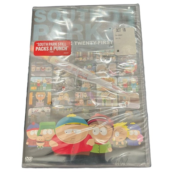 South Park The Complete 21st Season (2-Disc) (DVD, 2018) NEW animated comedy fun - Picture 1 of 7